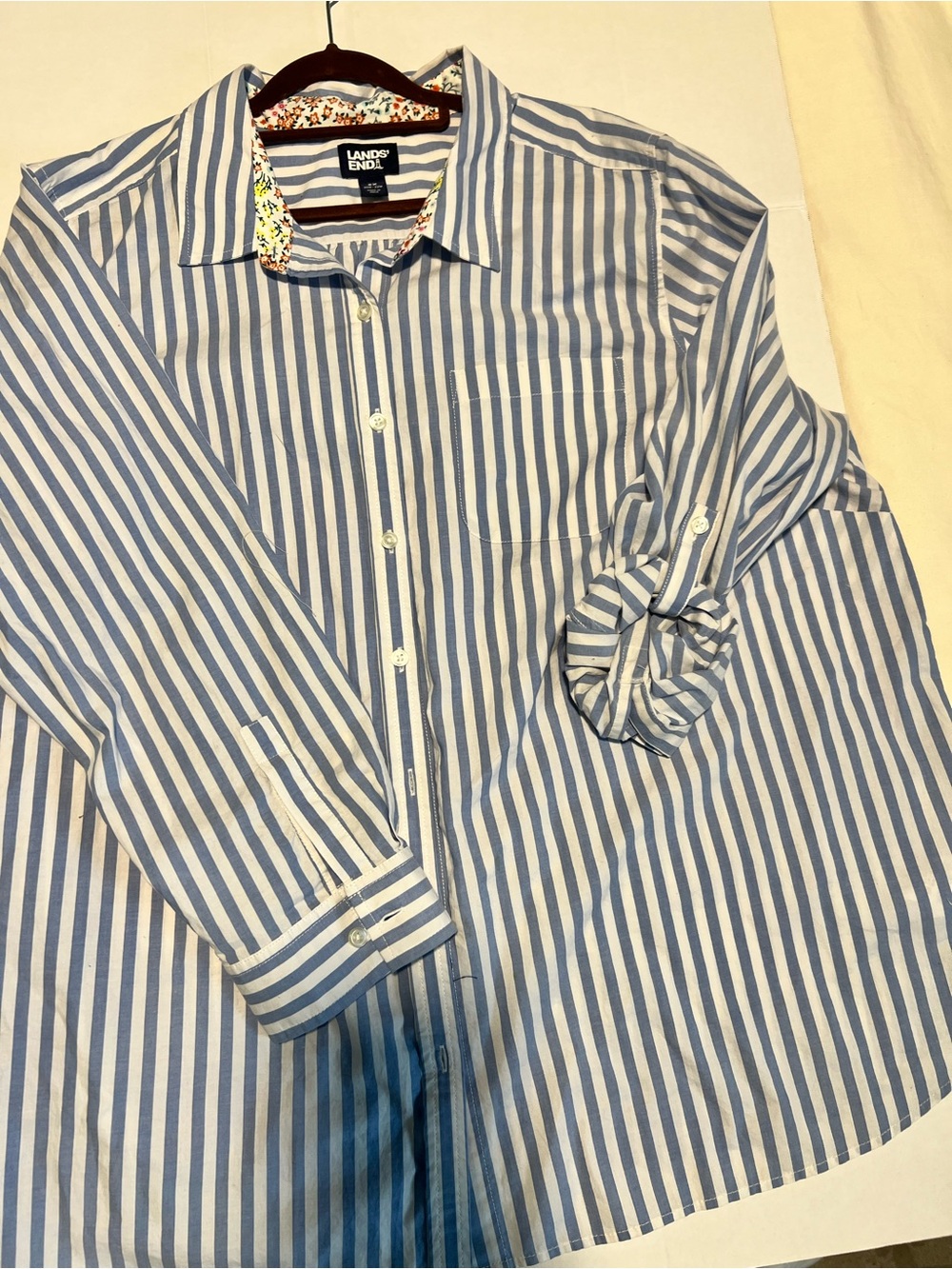 Land’s End Button Down Shirt XXL